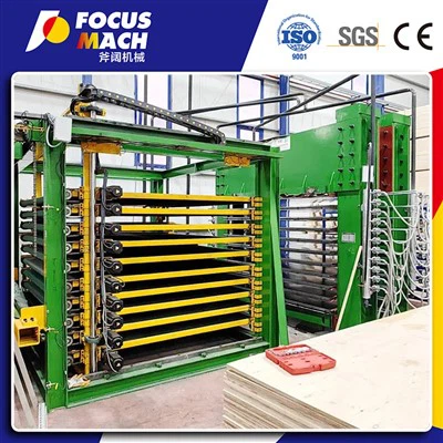 Stroj za vruće prešanje laminirane šperploče